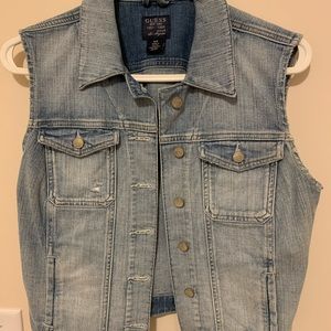 Guess Jean Jacket Vest